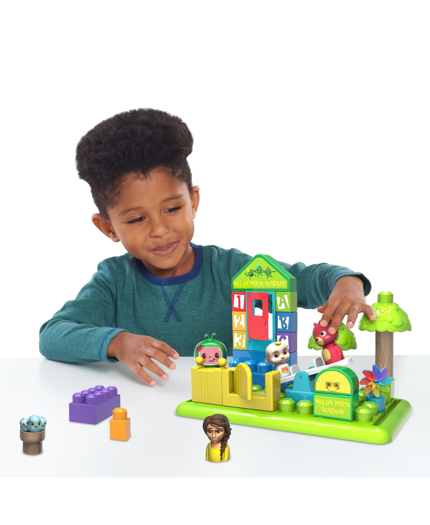 CoComelon Melon Patch Academy Interactive Block Playset