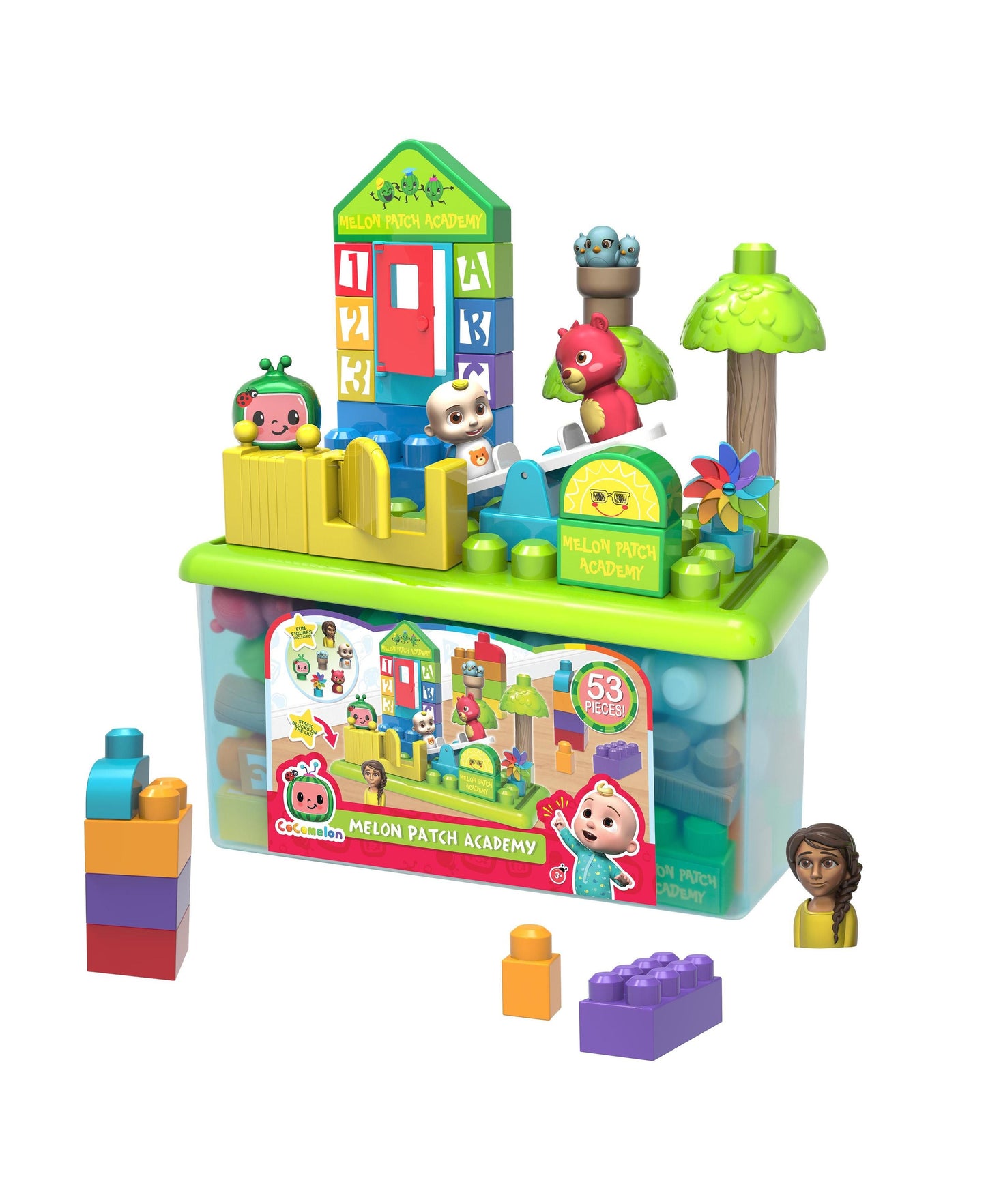 CoComelon Melon Patch Academy Interactive Block Playset