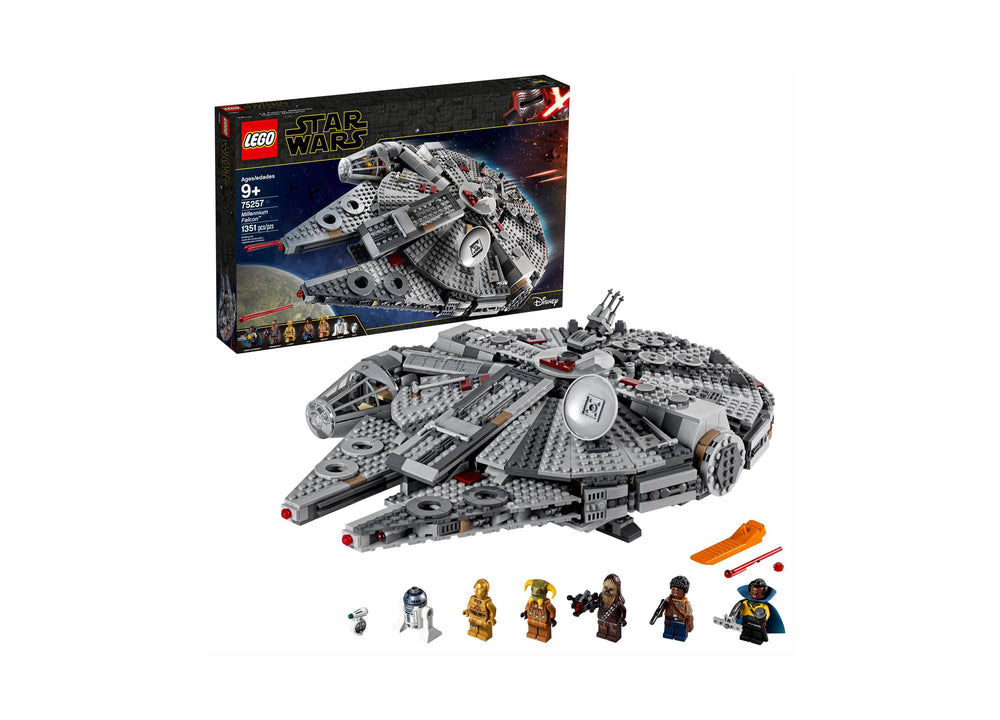 LEGO Star Wars Millennium Falcon Building Kit - Rise of Skywalker 1351 Pieces