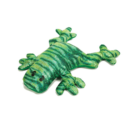 Manimo Plush Weighted Frog - Sparkly Green Comfy Companion