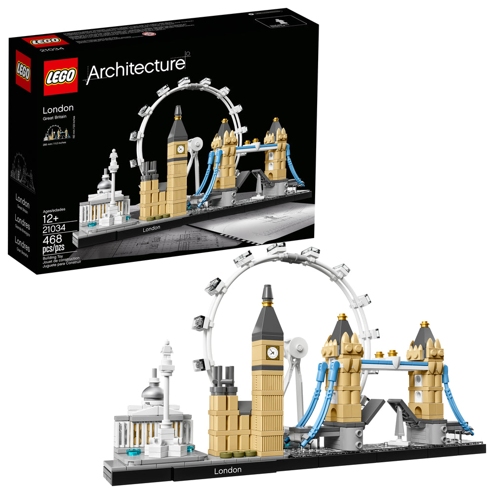 LEGO Architecture Skyline Collection: London 468-Piece Building Kit