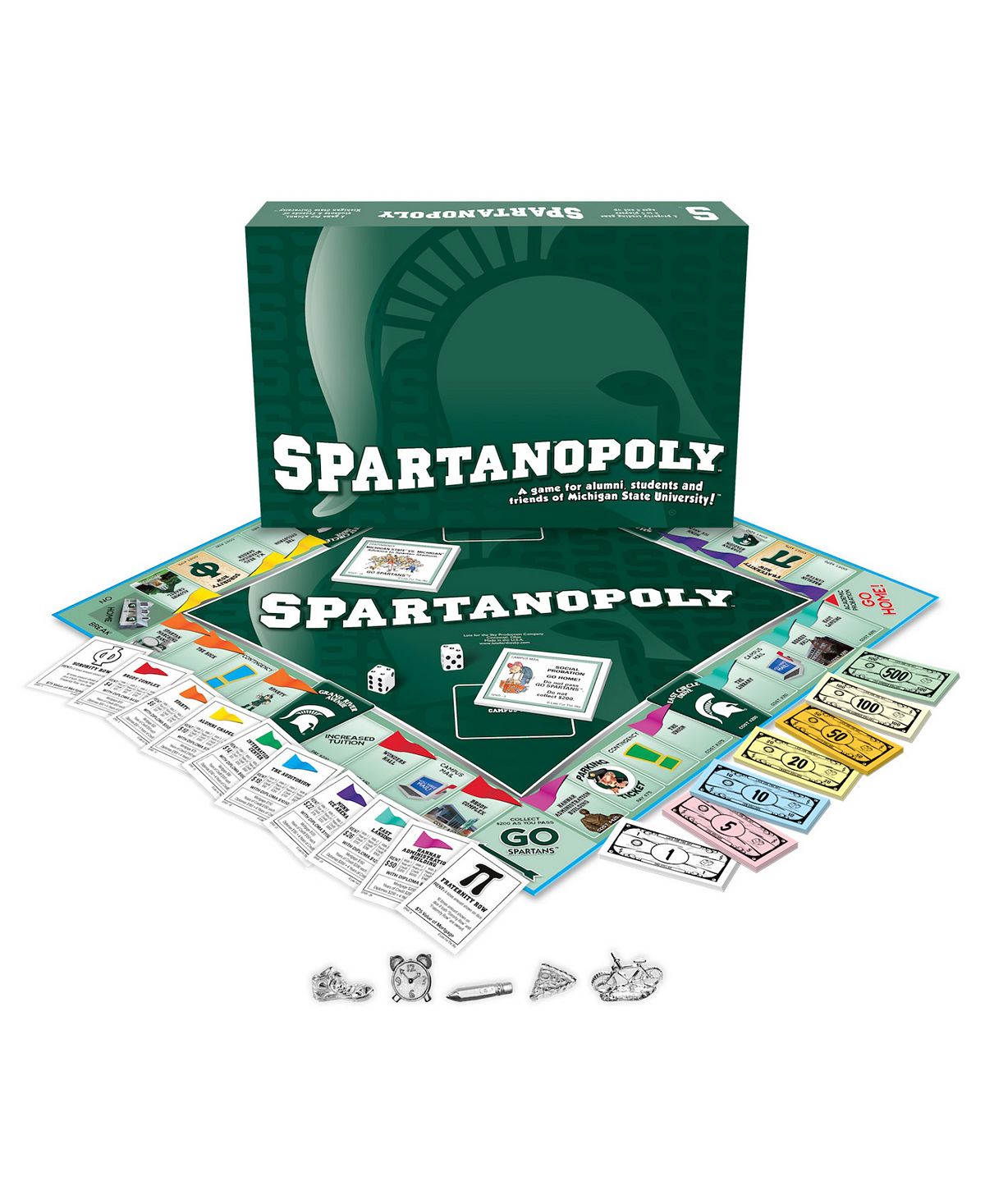 Michigan State SPARTANOPOLY Board Game