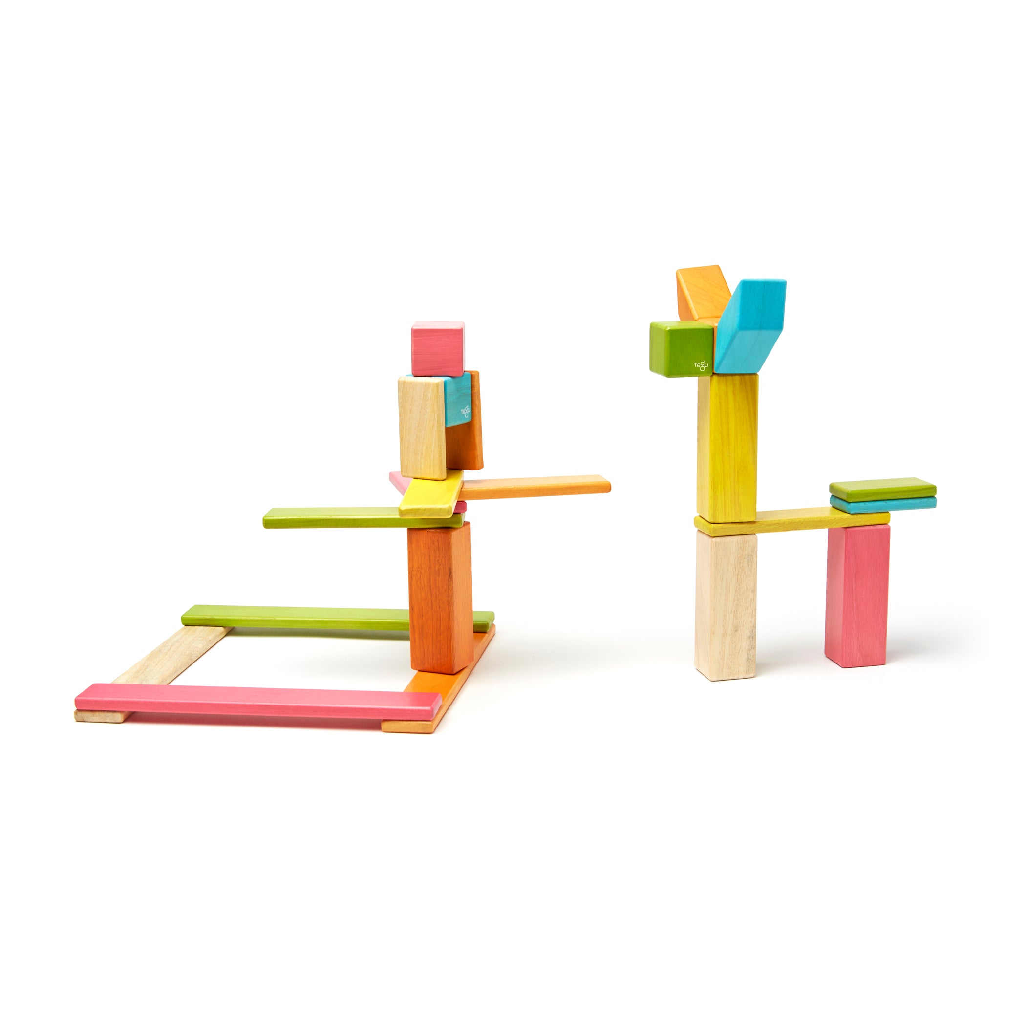 Tegu Wooden Blocks Tint Set, Assorted, 113 Pieces shops