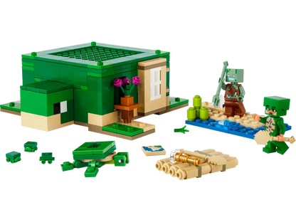 LEGO Minecraft The Turtle Beach House Model 21254