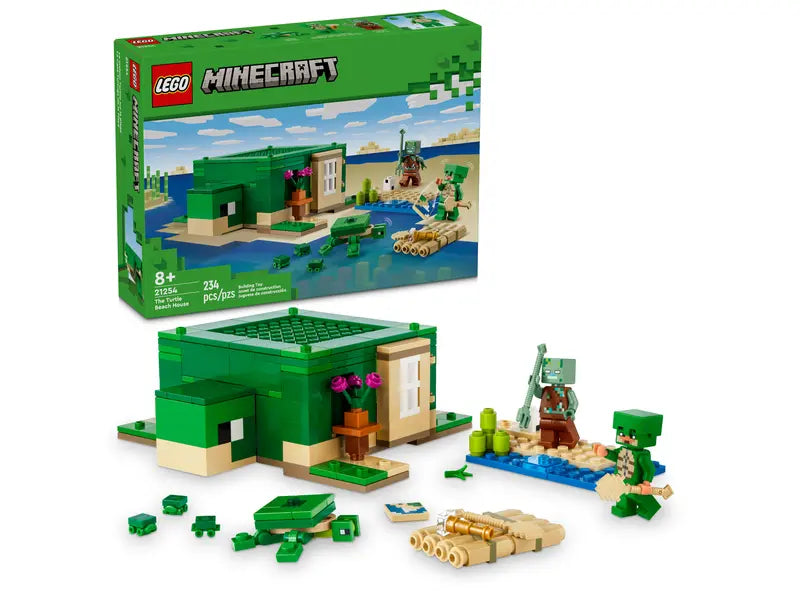 LEGO Minecraft The Turtle Beach House Model 21254