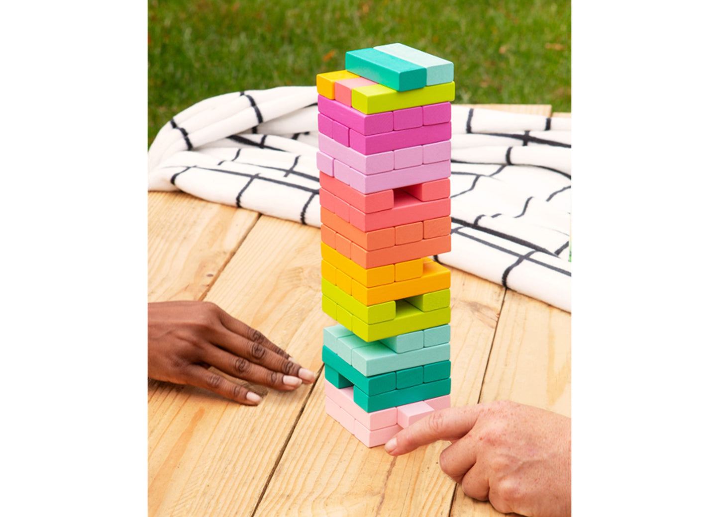 Kailo Chic Rainbow Tumbling Blocks