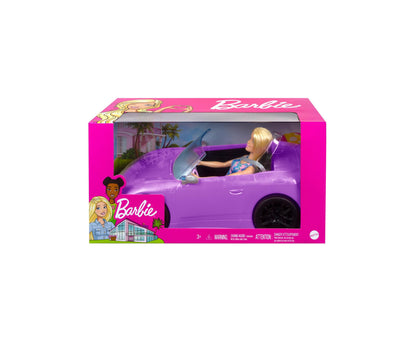 Barbie Doll with Vehicle, 2 Piece Set