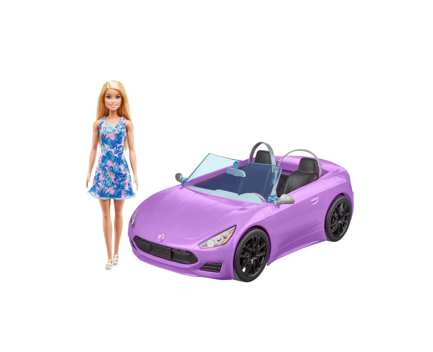 Barbie Doll with Vehicle, 2 Piece Set