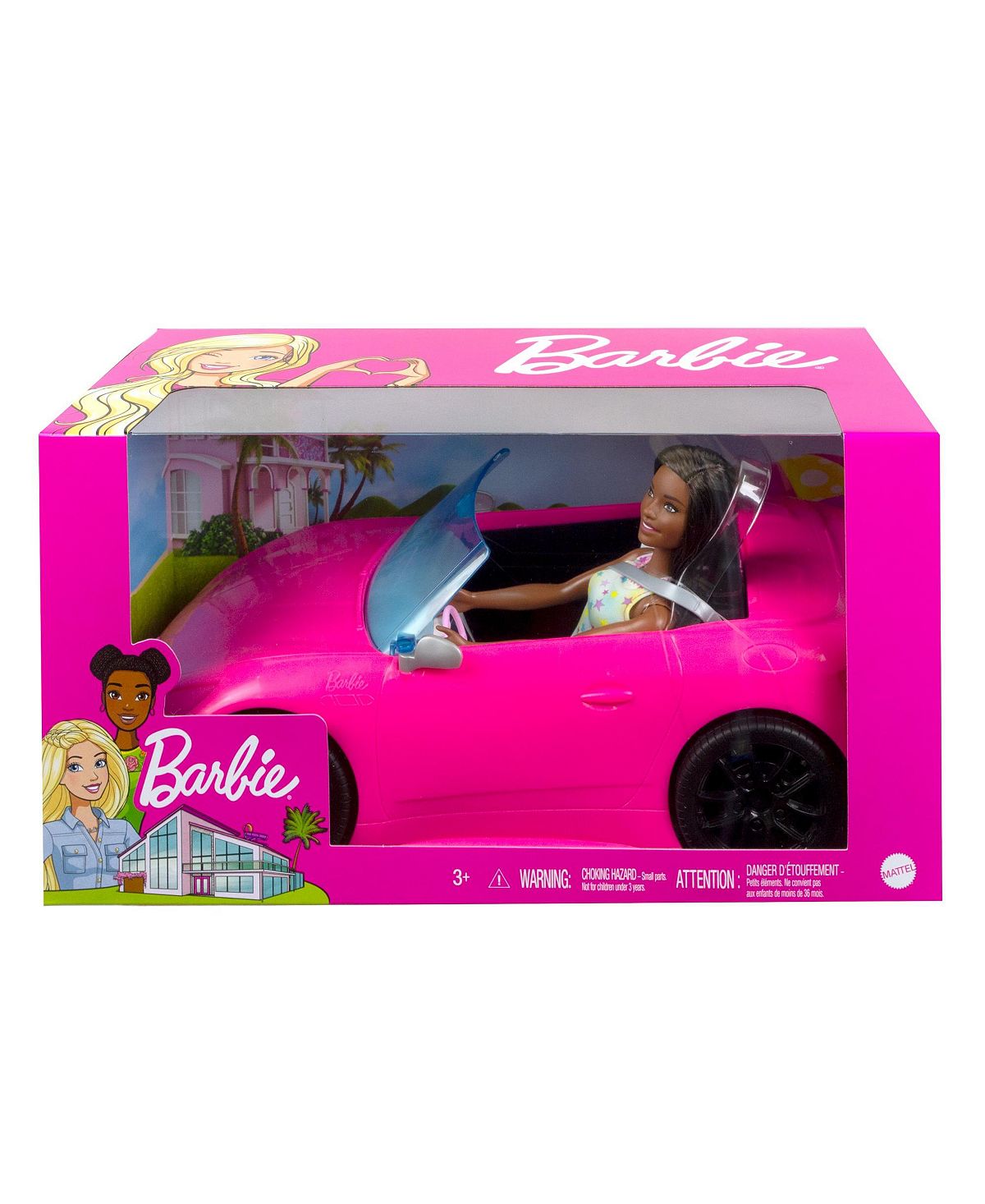 Barbie Doll with Vehicle, 2 Piece Set