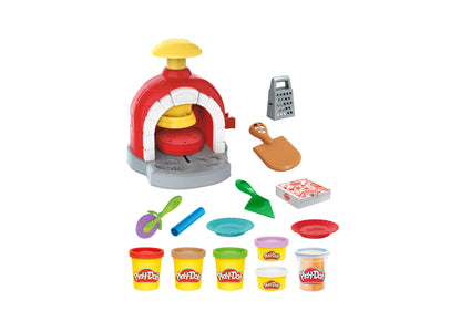 Play-Doh Kitchen Creations Pizza Oven Playset, 14 Piece