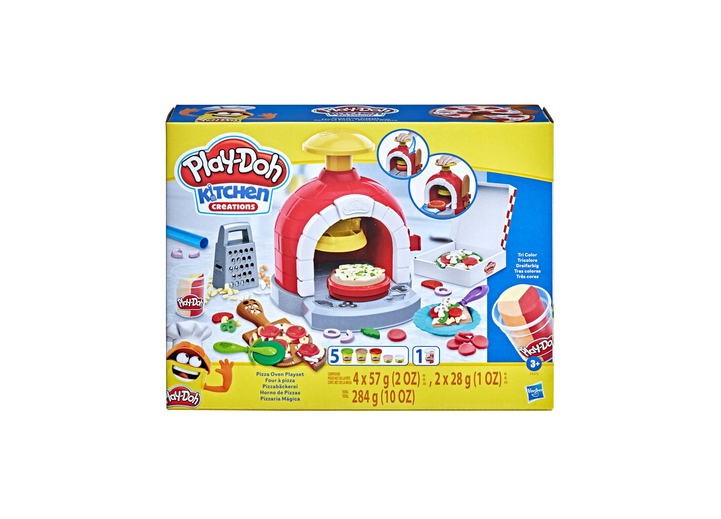 Play-Doh Kitchen Creations Pizza Oven Playset, 14 Piece