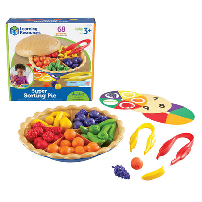 Learning Resources Super Sorting Pie - Educational Counting & Sorting Toy