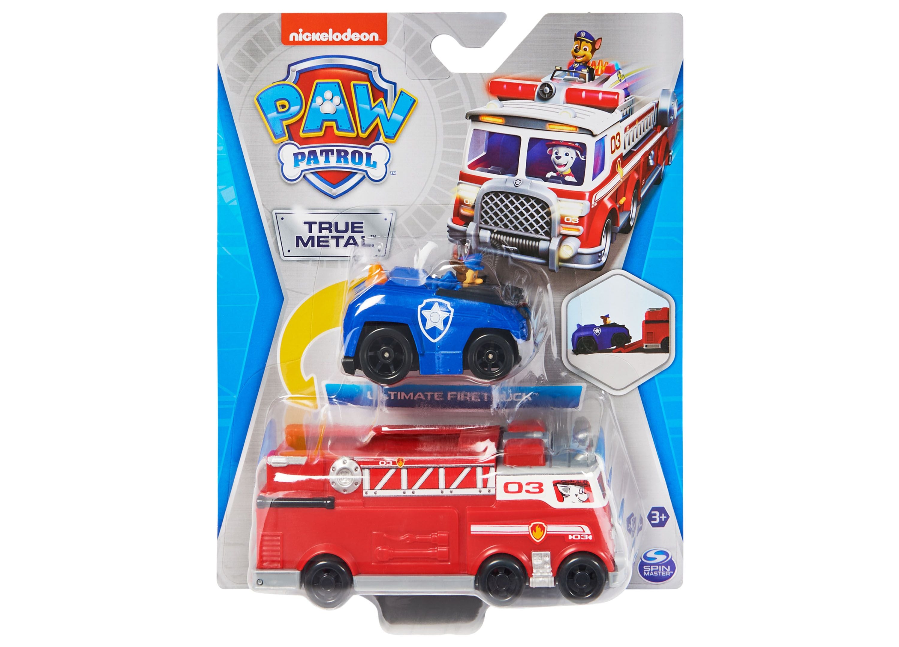 Paw Patrol True Metal Firetruck Die Cast Team Vehicle