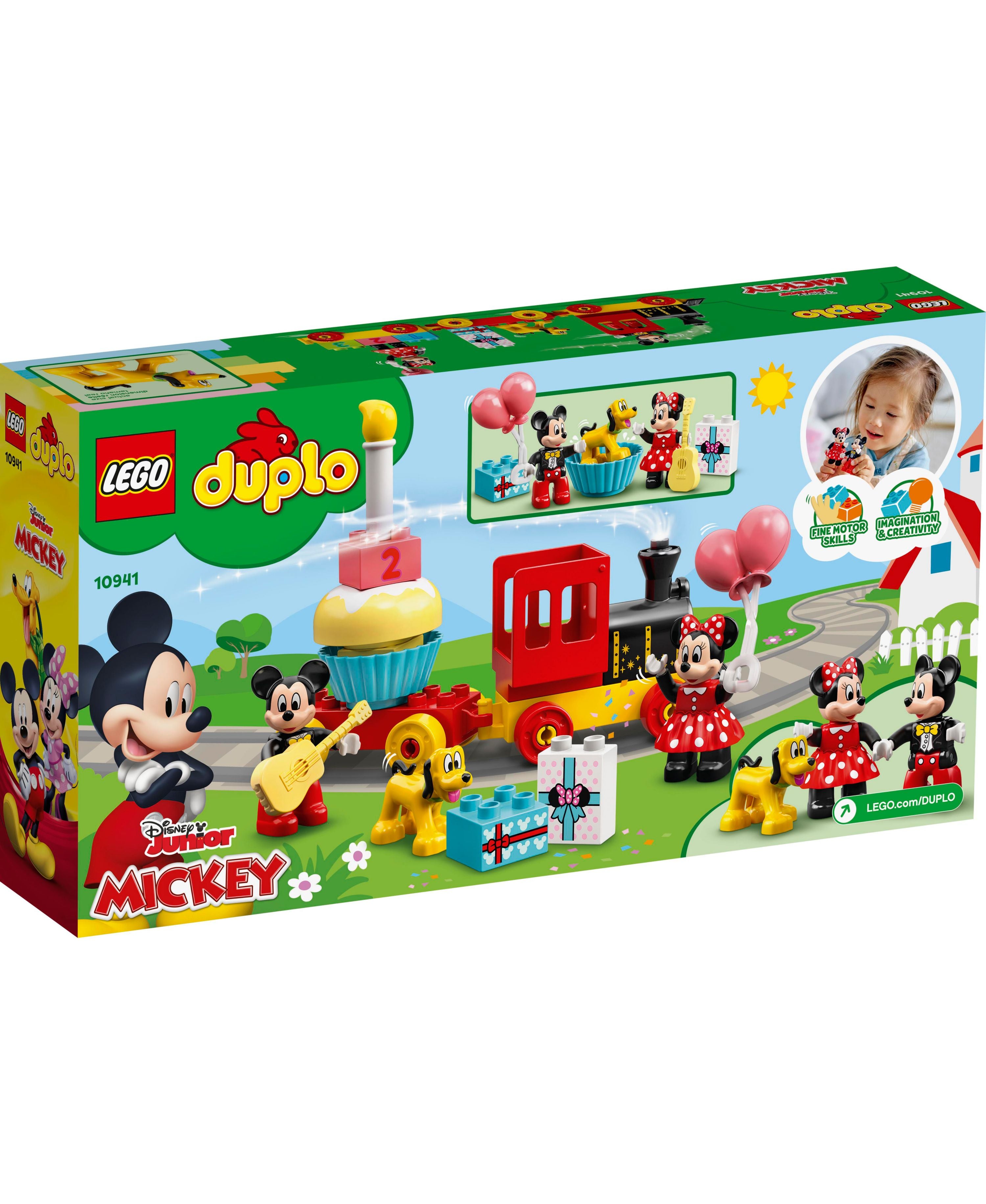 New Open Box LEGO 10941 DUPLO Disney Mickey - Minnie Birthday newest Train (Damaged Box