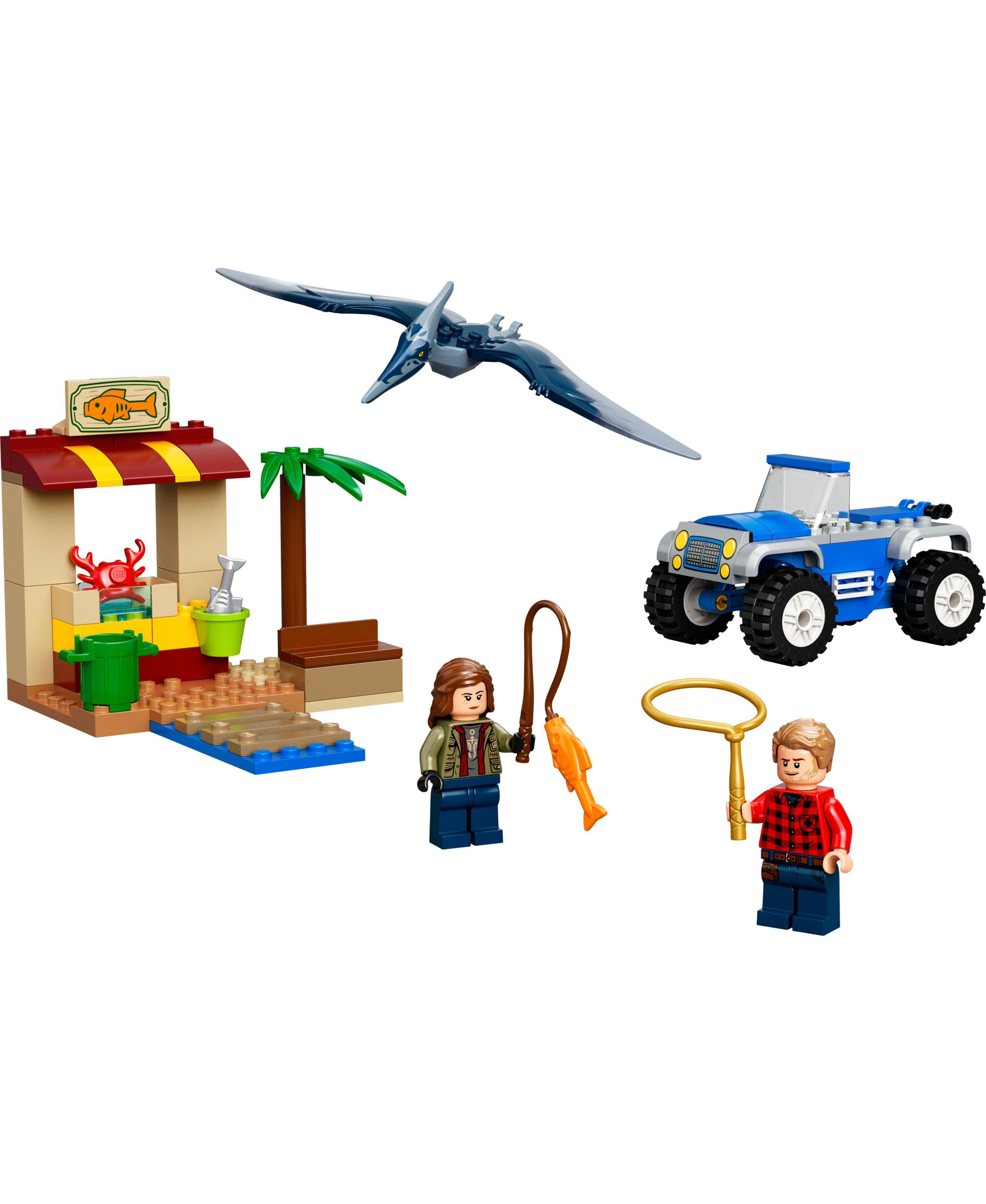 Lego jurassic world pteranodon chase sale