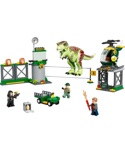 LEGO Jurassic World T. rex Dinosaur Breakout 76944 Building Kit - 140 Pieces