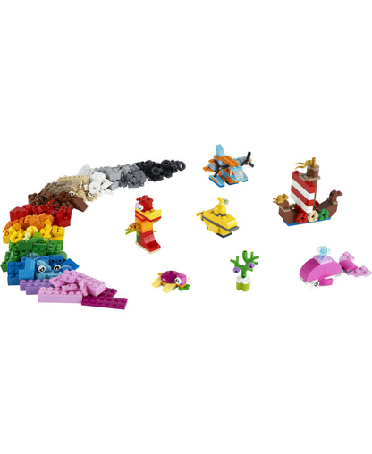 LEGO Classic Creative Ocean Fun 333-Piece Building Set - Model 11018