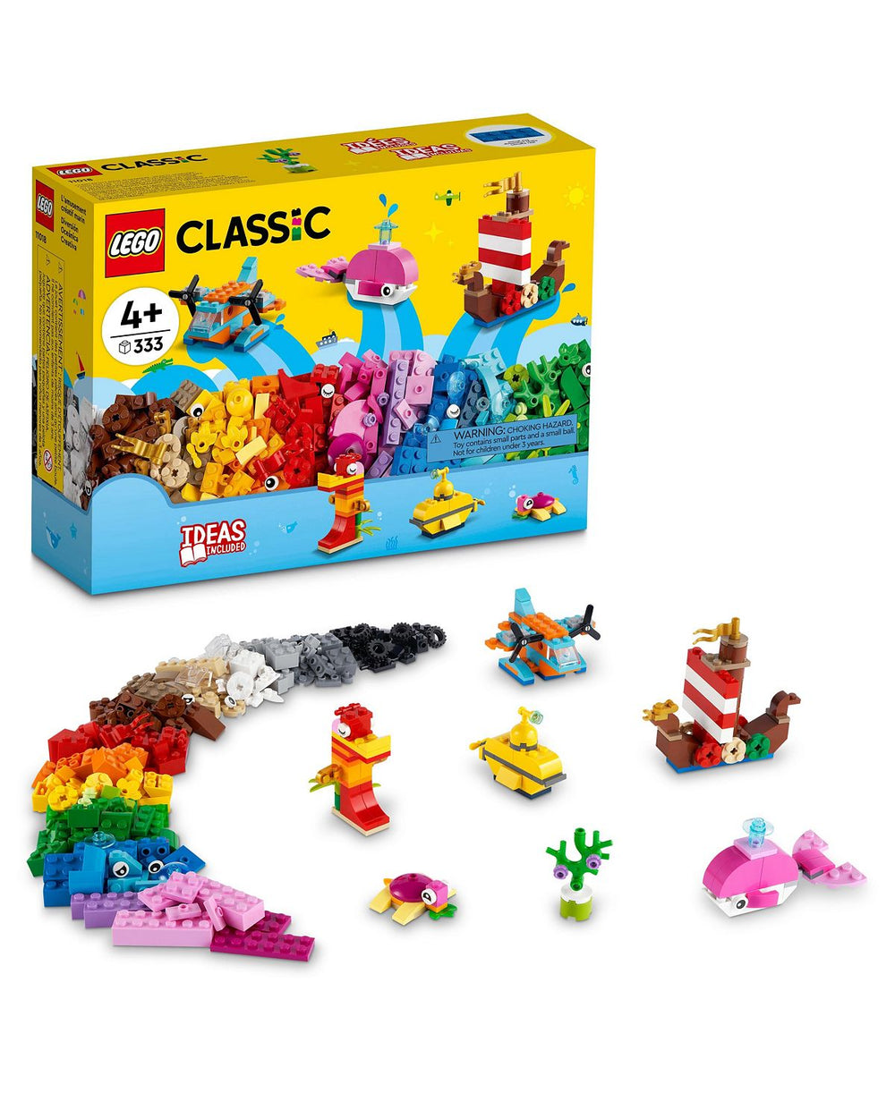 LEGO Classic Creative Ocean Fun 333-Piece Building Set - Model 11018