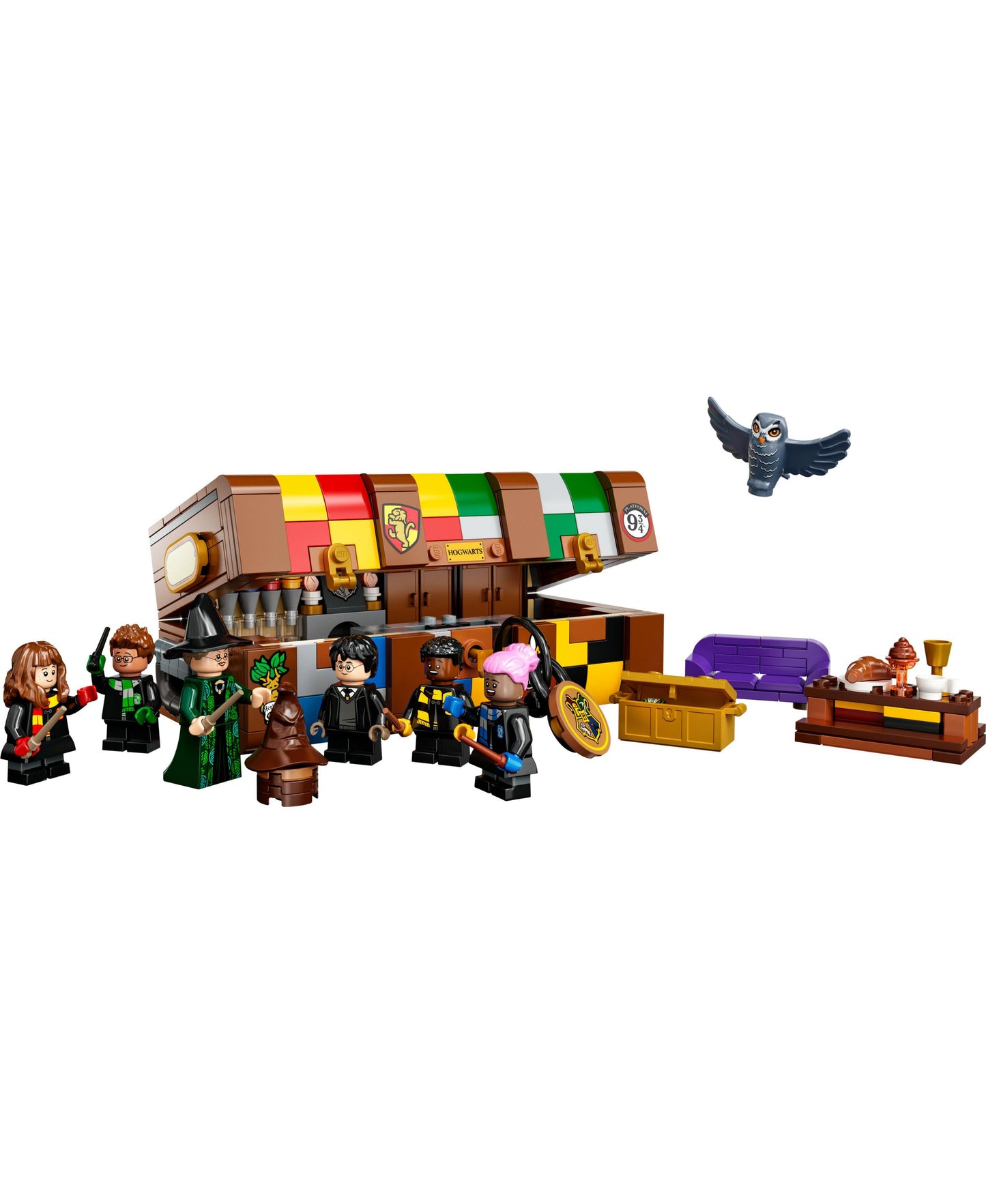 LEGO® Harry Potter Hogwarts Magical Trunk Building Kit, Cool, Collectible Toy, 603 Pieces