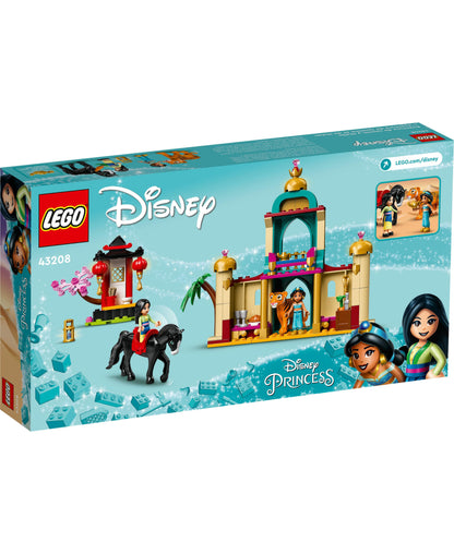 LEGO Disney Princess Jasmine and Mulan Adventure Set 43208 - 176 Pieces