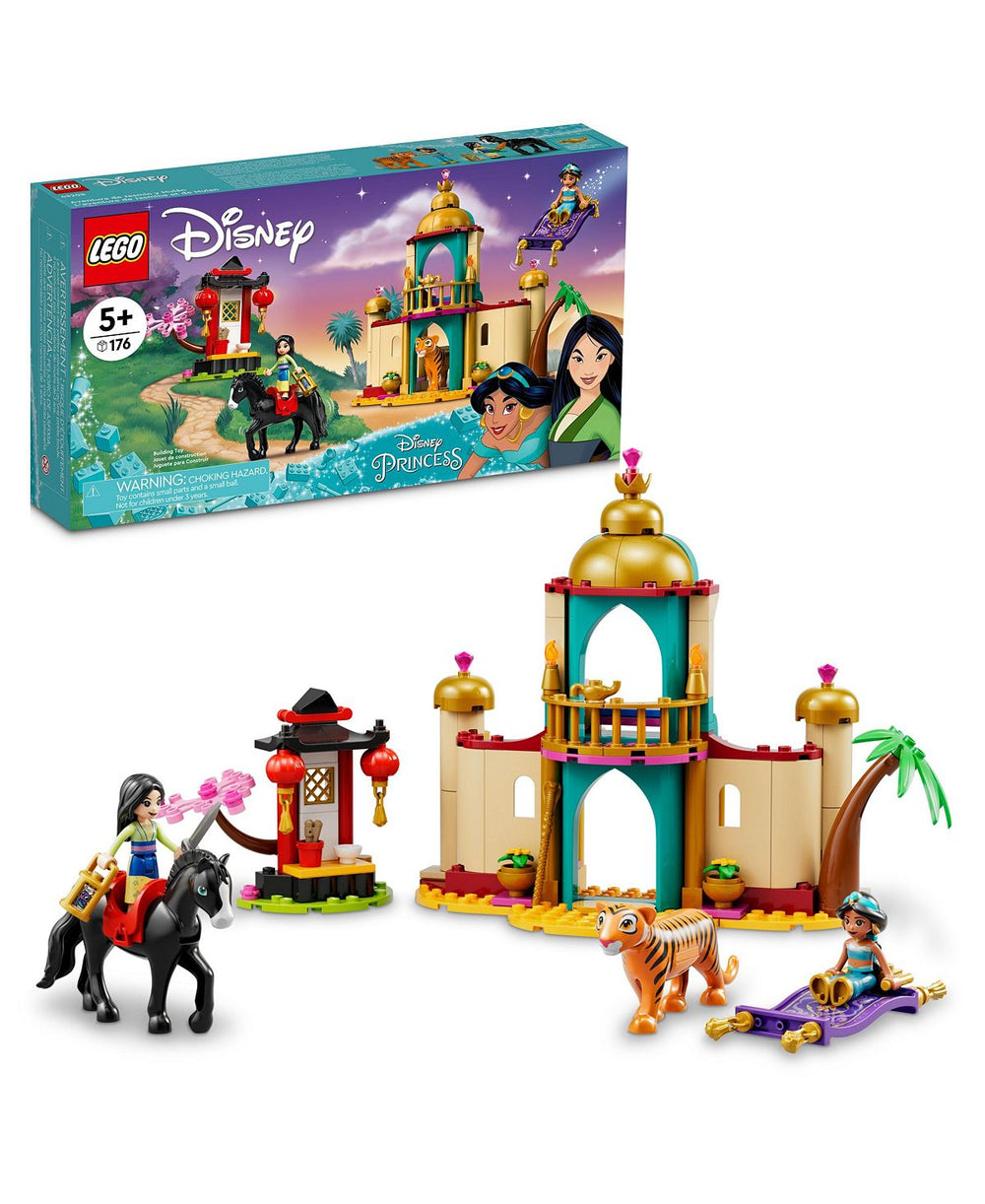 LEGO Disney Princess Jasmine and Mulan Adventure Set 43208 - 176 Pieces