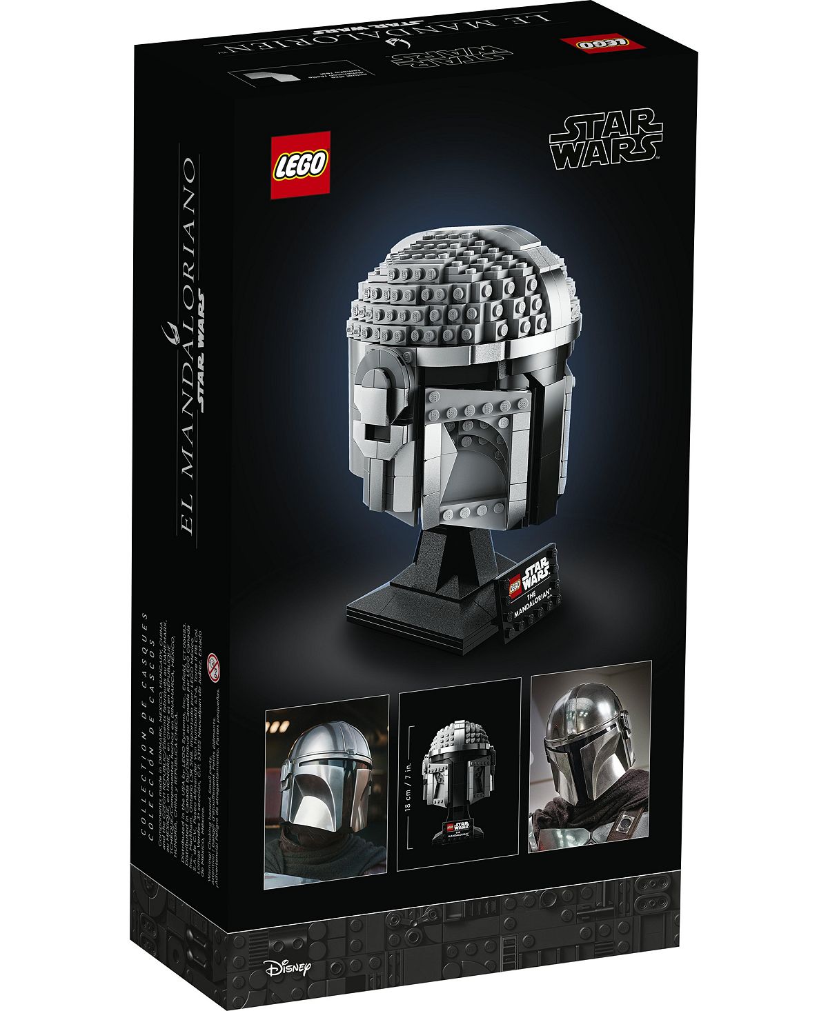 Star Wars The Mandalorian Helmet 75328 Adult Creative Building outlet Set