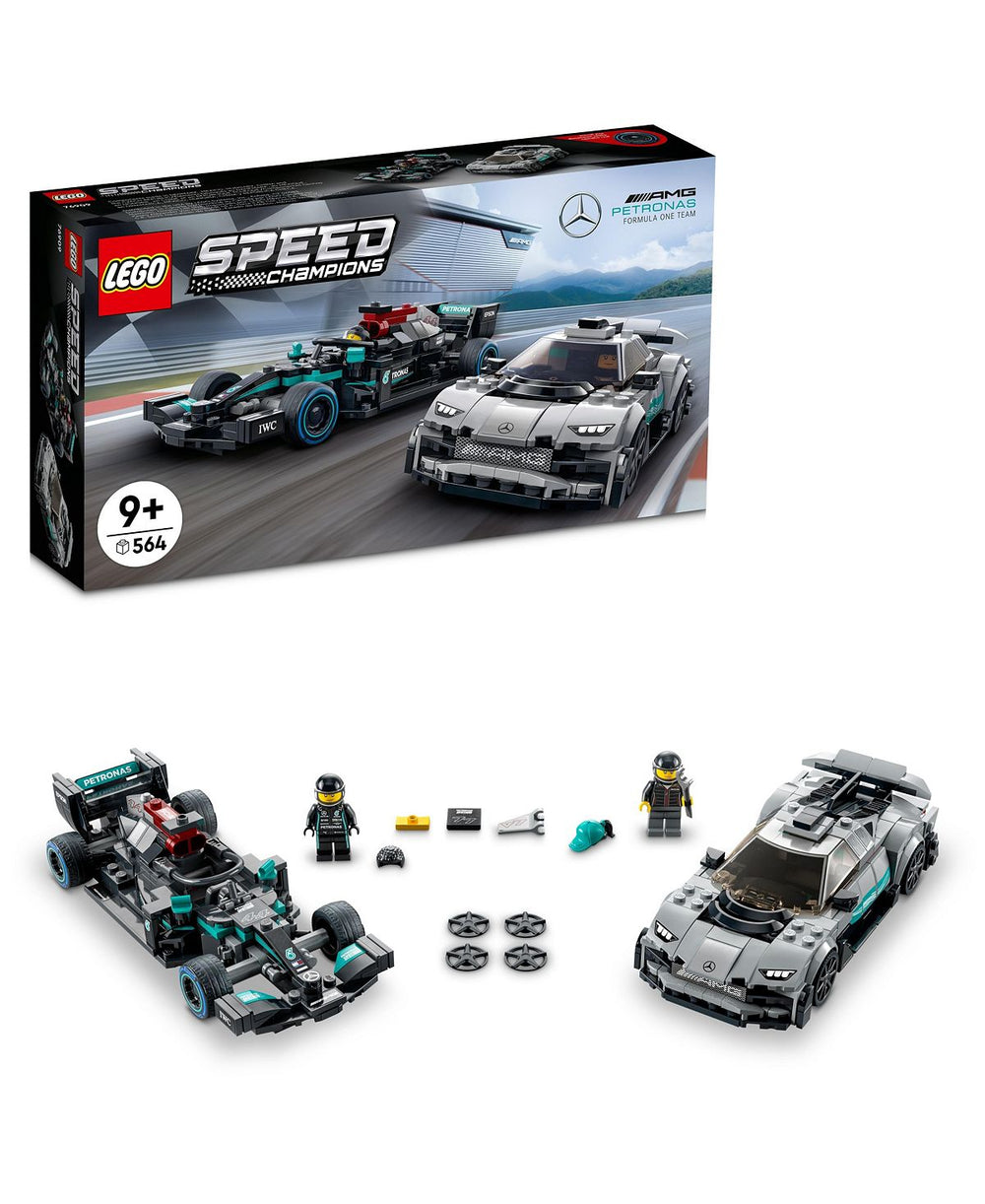 LEGO Speed Champions Mercedes-AMG F1 W12 E Performance & Project One Set