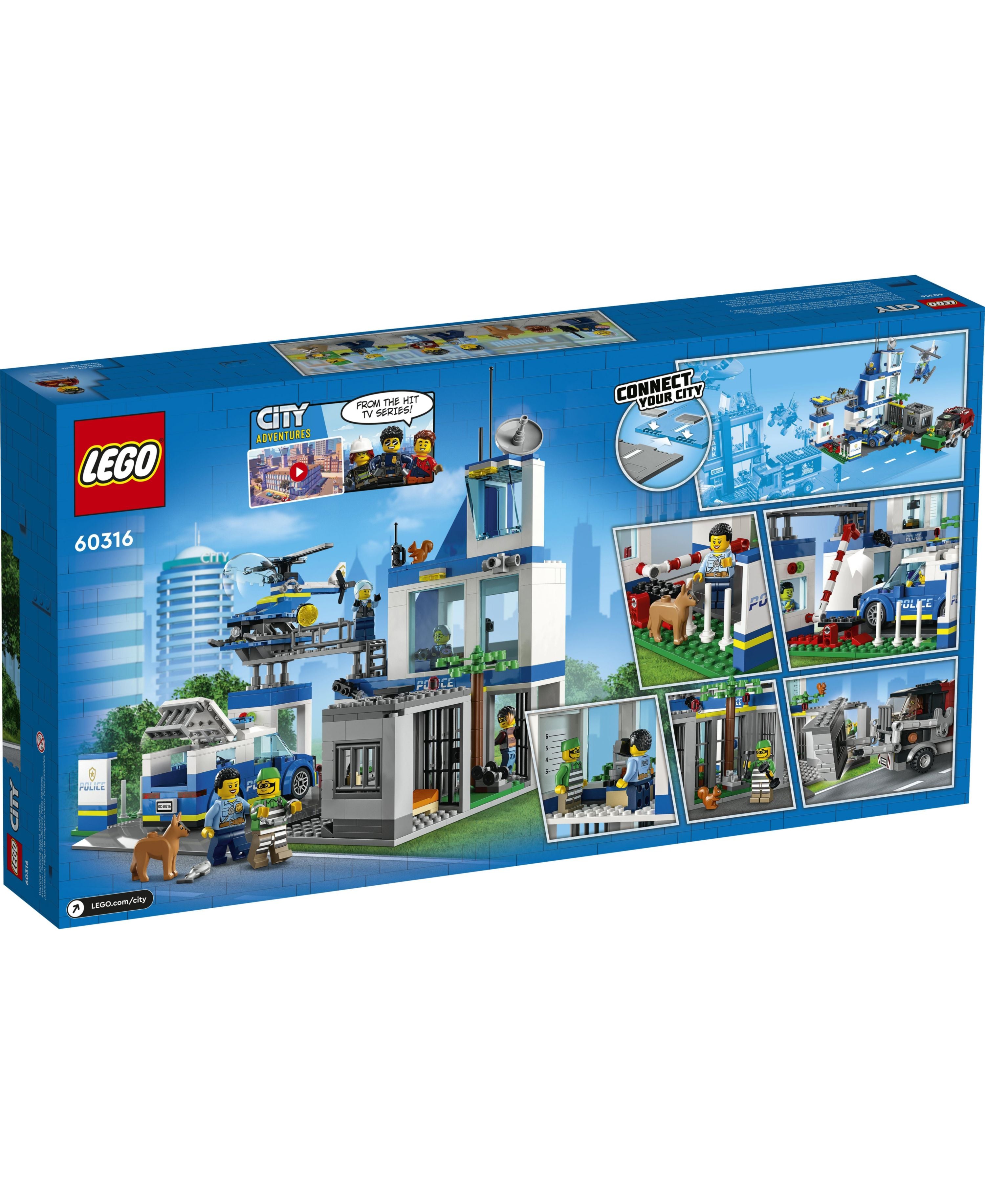 CITY: store Police Station (60316) 668 Pcs Set