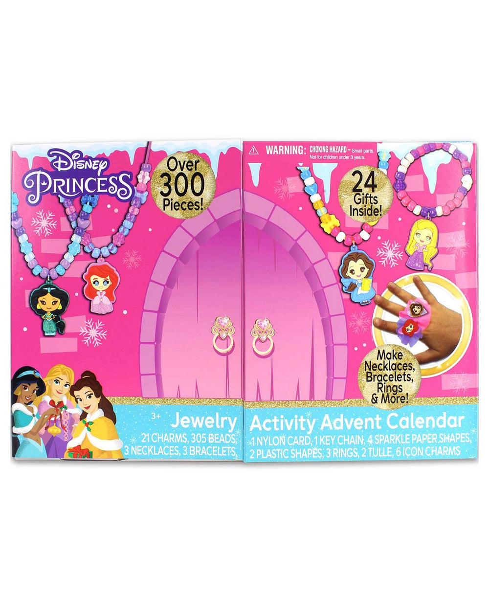 Disney Princess Jewelry Activity Advent Calendar - Over 300 Pieces