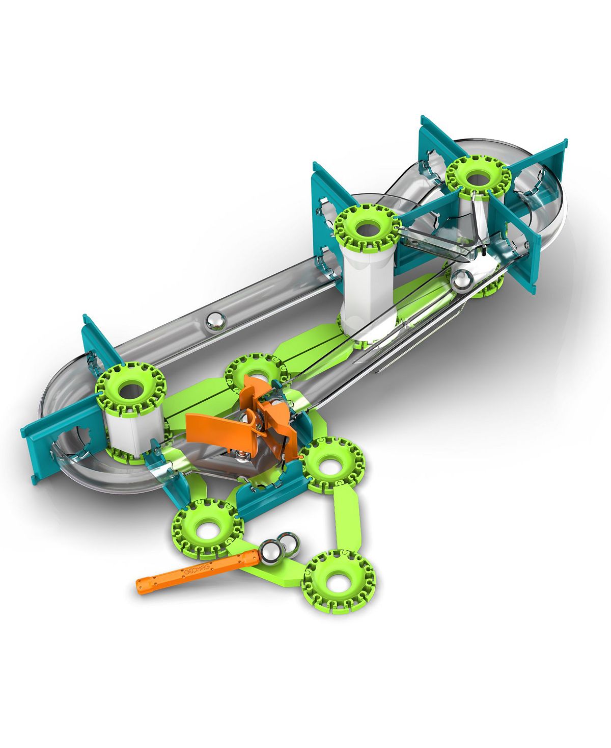 Geomag Mechanics Gravity 67-Piece Recycled Race Track Set