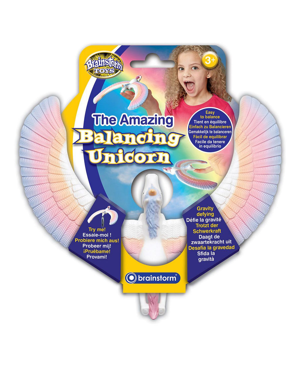 Brainstorm Toys Magical Balancing Unicorn with Rainbow Wings