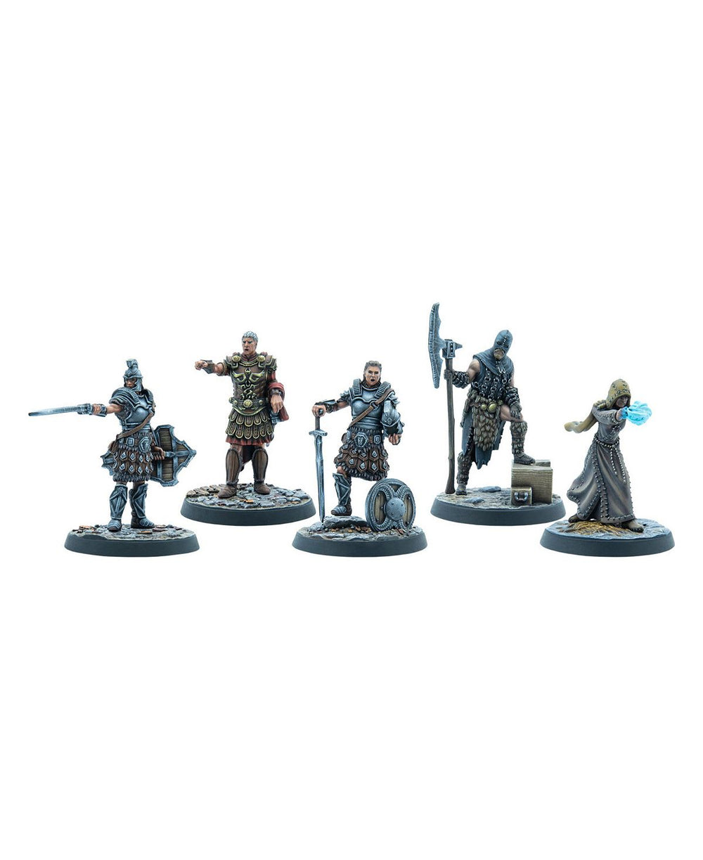 Elder Scrolls Call to Arms 32mm Scale Imperial Officers Resin Figures Set