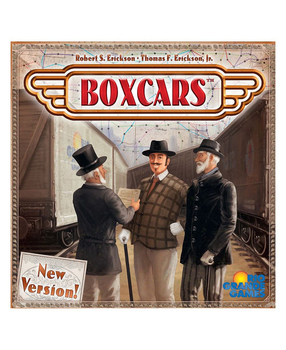 Rio Grande Games Boxcars Strategy Board Game