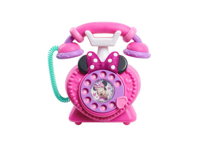 Disney Junior Minnie Mouse Ring Me Rotary Phone with Lights and Sounds