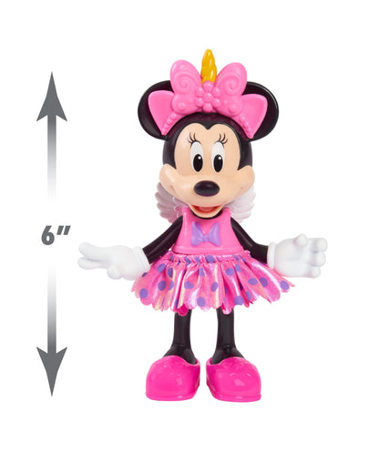 Disney Minnie Mouse Fashion Unicorn Doll - 13-Piece Set