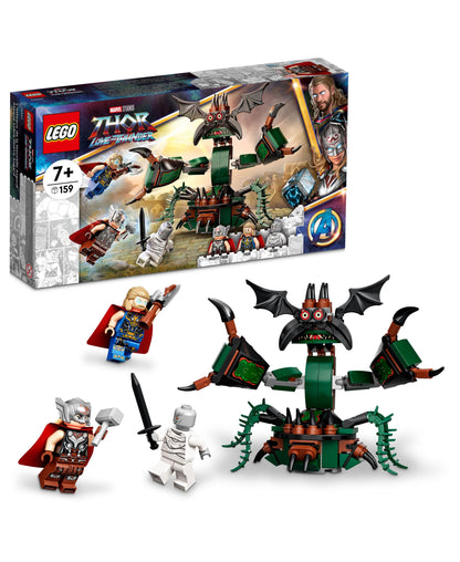 LEGO Marvel Super Heroes Attack on New Asgard 76207 Building Kit, 159 Pieces