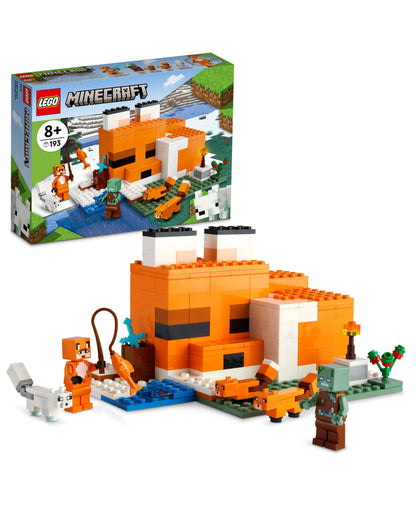 LEGO Minecraft The Fox Lodge 21178 Building Kit - 193 Pieces