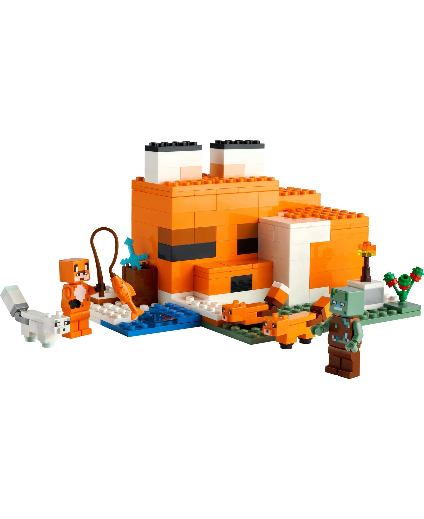 LEGO Minecraft The Fox Lodge 21178 Building Kit - 193 Pieces