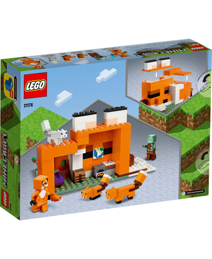 LEGO Minecraft The Fox Lodge 21178 Building Kit - 193 Pieces