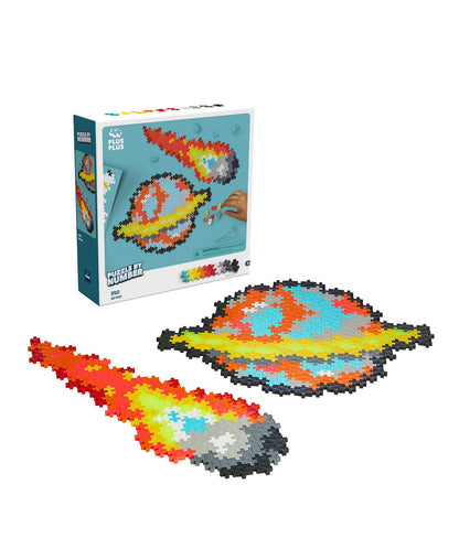 Plus-Plus Puzzle By Number - 500 Piece Space Themed Puzzle