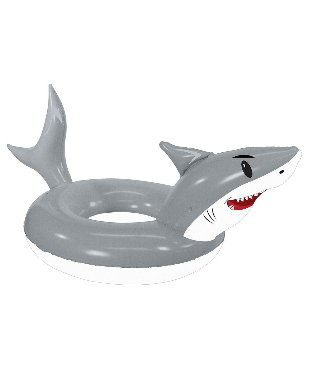 PoolCandy Durable Shark Pool Tube, 36-Inch Inflatable Float