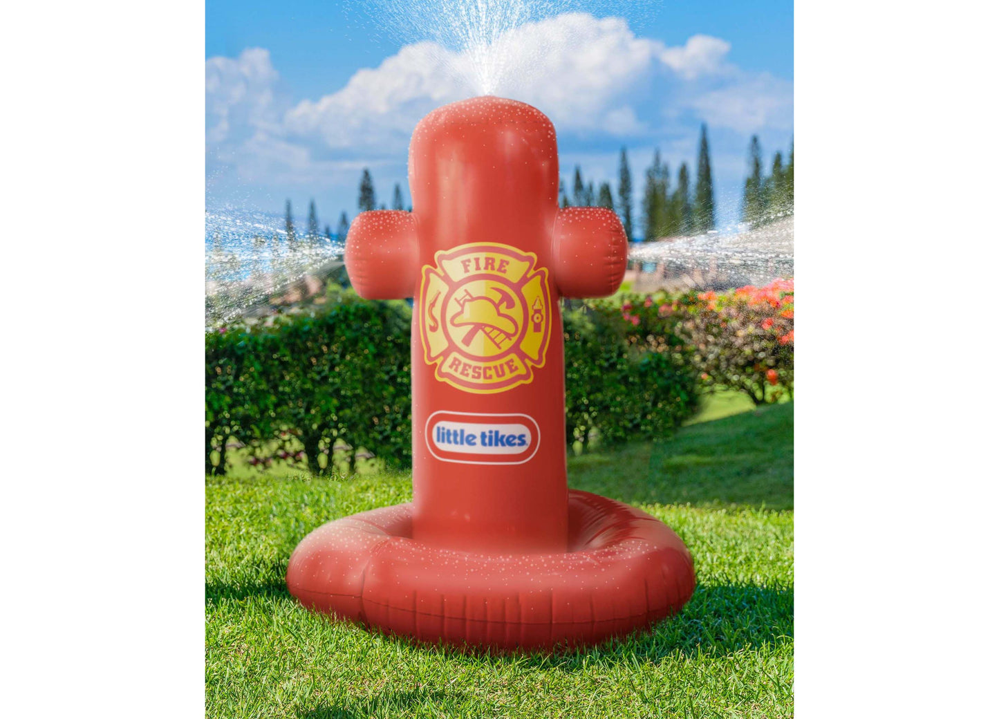 Little Tikes Giant Fire Hydrant Water Sprinkler for Kids