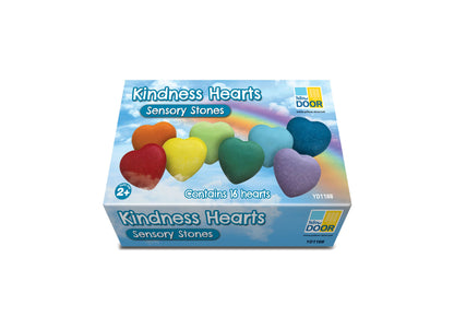 Yellow Door Multi-Color Kindness Heart Stones Set - Assorted Colors