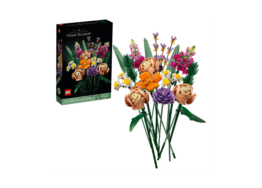 LEGO® Icons 10280 Flower Bouquet Adult Toy Building Set