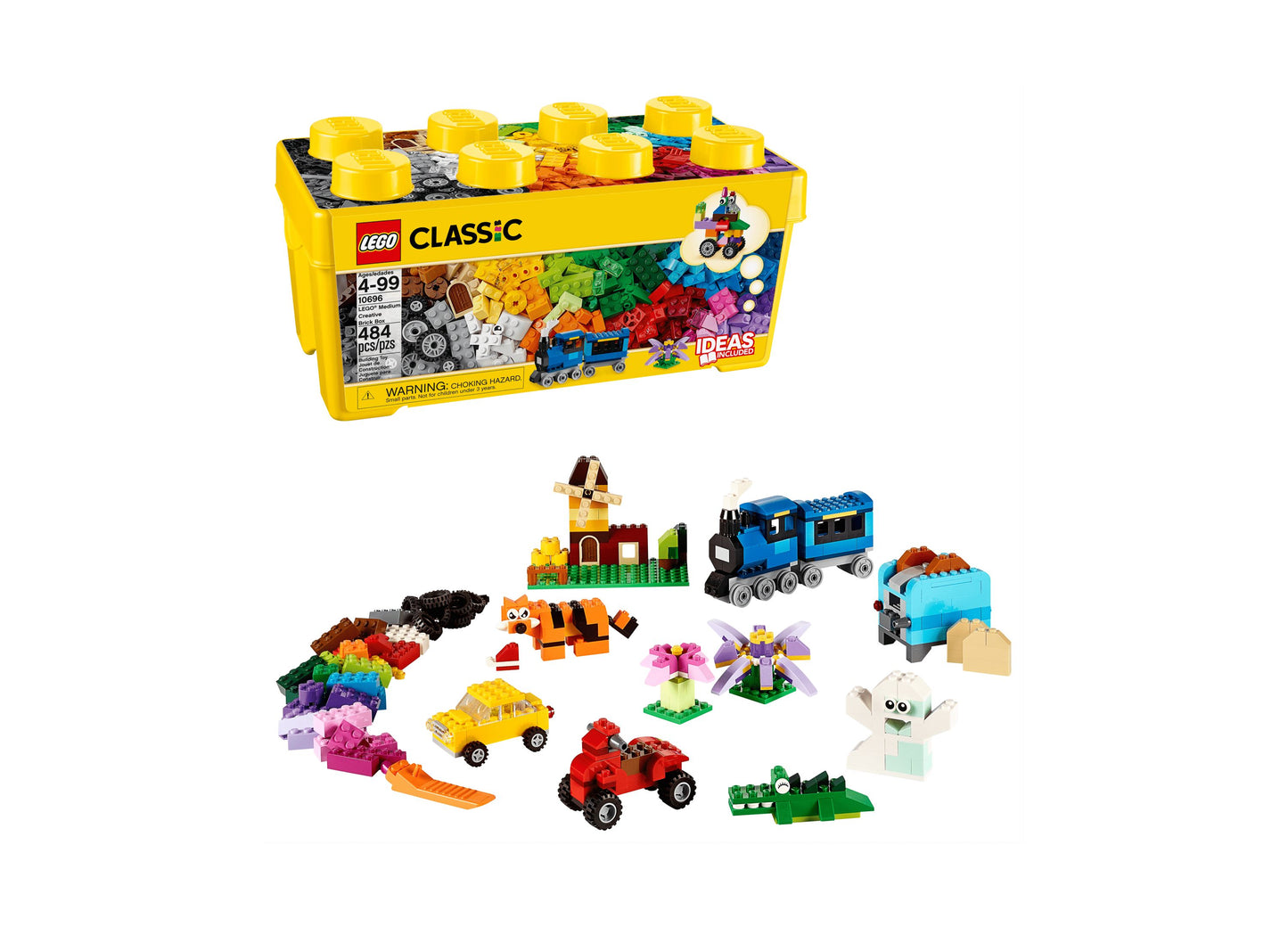 LEGO® Classic 10696 Medium Creative Brick Box Toy Building Set