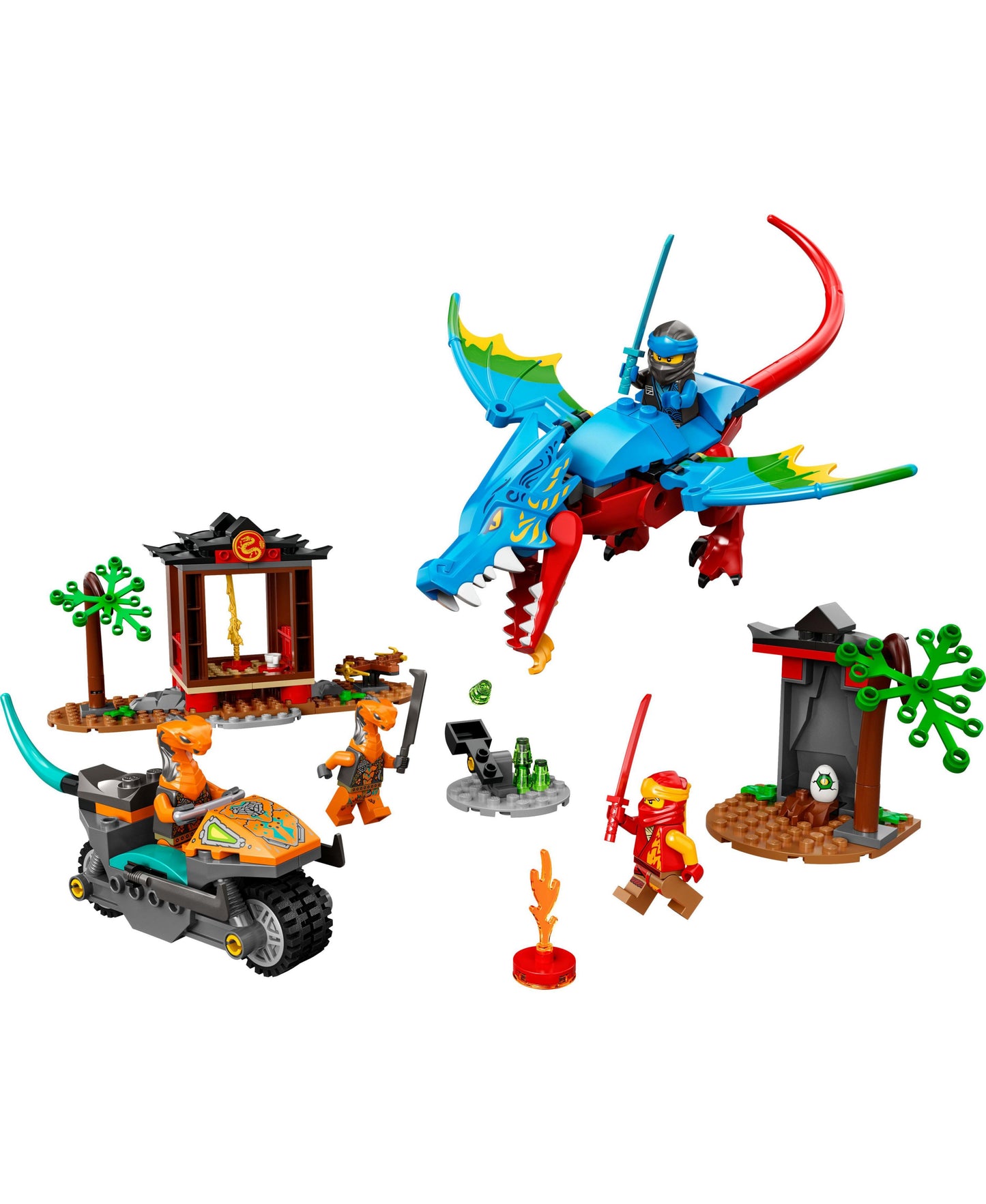 LEGO Ninjago Ninja Dragon Temple 71759 Building Set - 161 Pieces