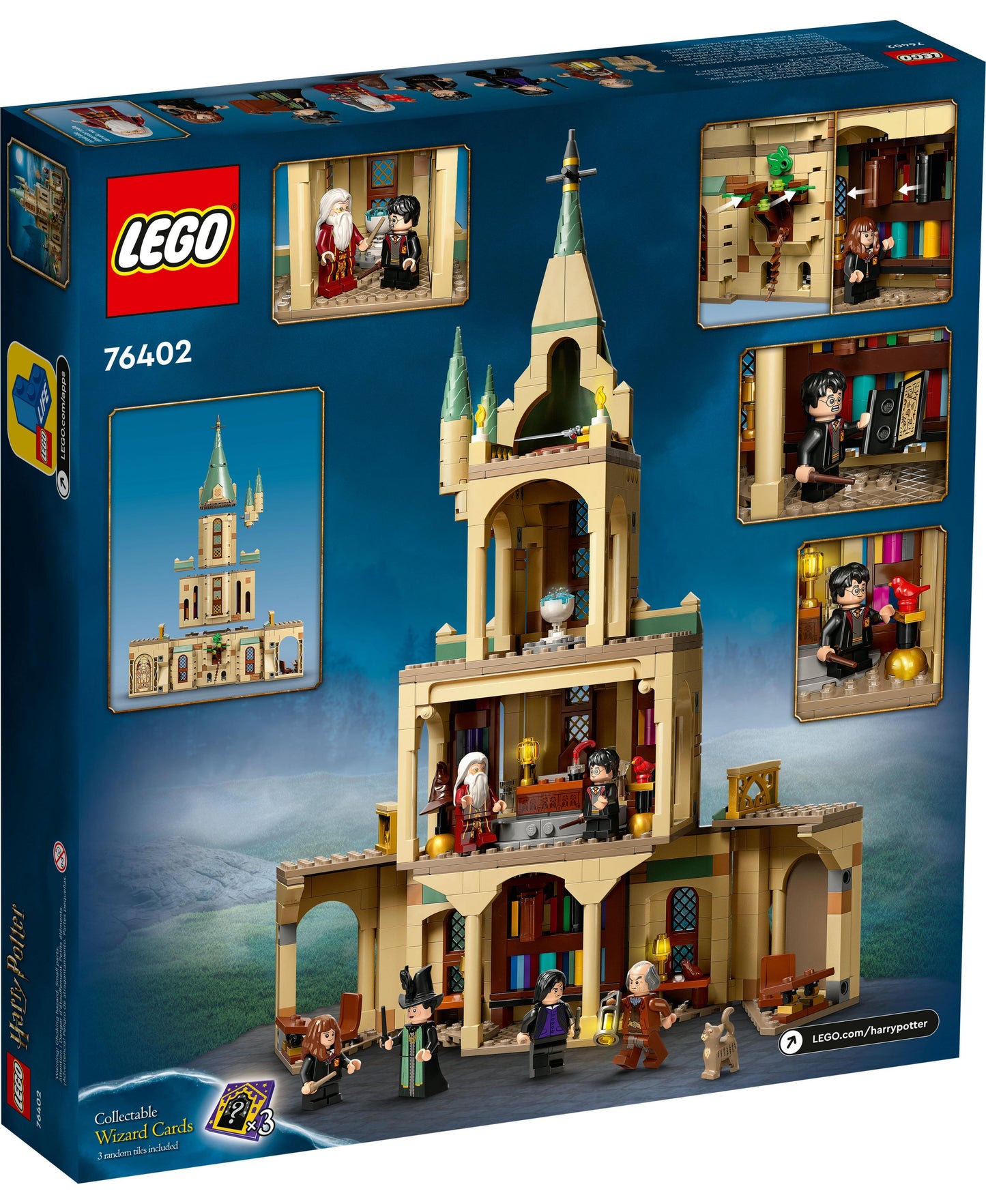 LEGO Harry Potter Hogwarts: Dumbledore's Office 76402 Building Set (654 Pieces)