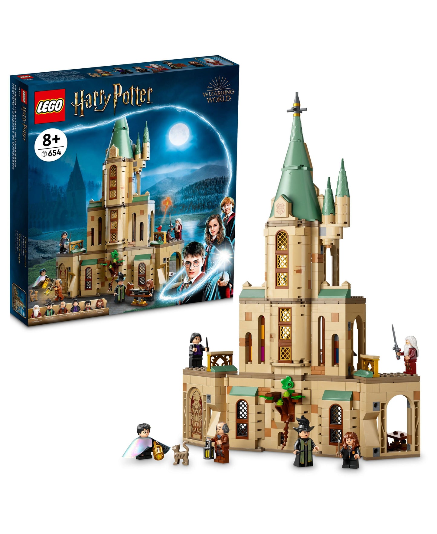 LEGO Harry Potter Hogwarts: Dumbledore's Office 76402 Building Set (654 Pieces)