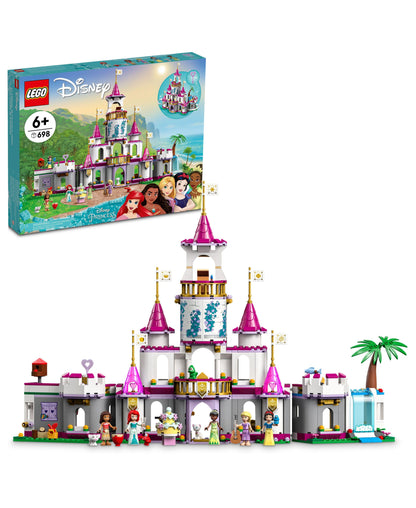 LEGO Disney Princess Ultimate Adventure Castle Building Kit - 698 Pieces