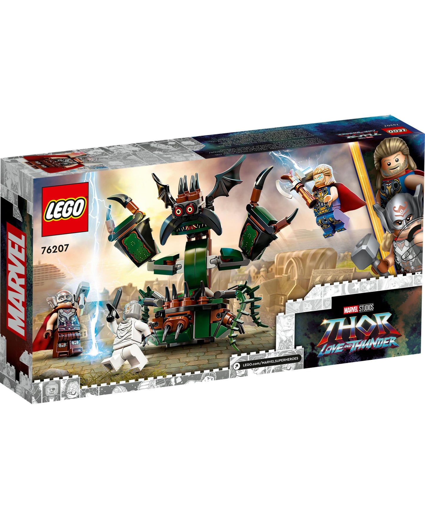 LEGO Marvel Super Heroes Attack on New Asgard 76207 Building Kit, 159 Pieces